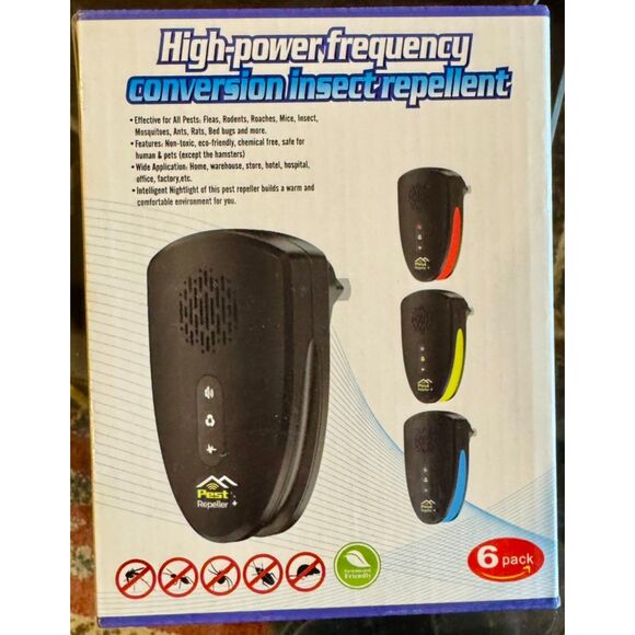 6-Pack Ultrasonic Pest Control Device - Picture 3 of 4